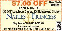 Discount Coupon for Naples Princess Cruise